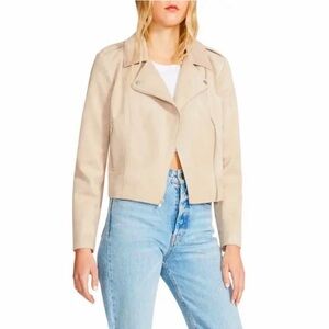 Steve Madden BB Dakota Faux Suede Moto Jacket